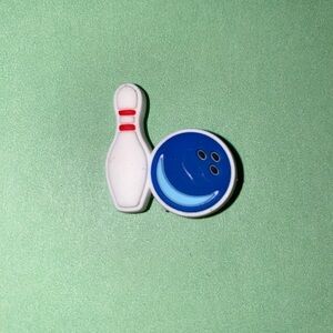 (10 for $15) Bowling Sport 🎳 Croc Shoe Charms